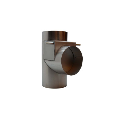 Avgasvändare 5.0 rund modell syrefast