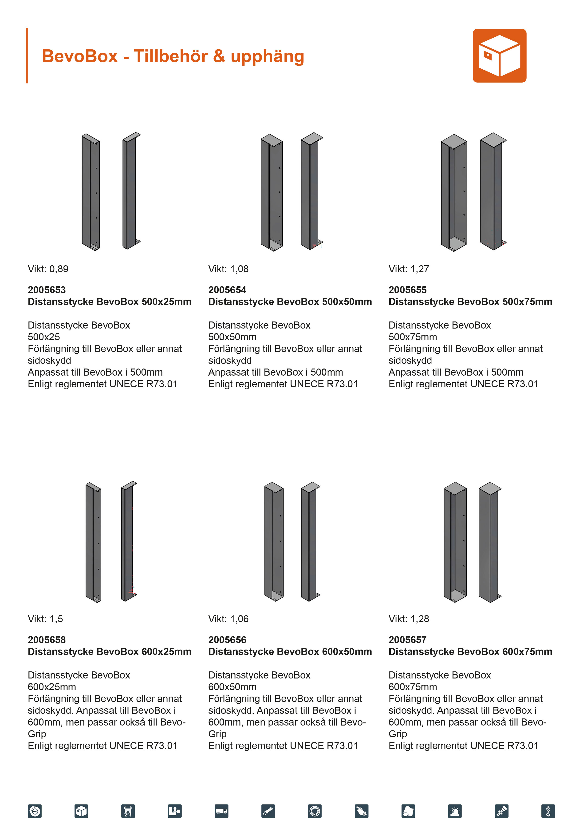 BevoBox distansstycke