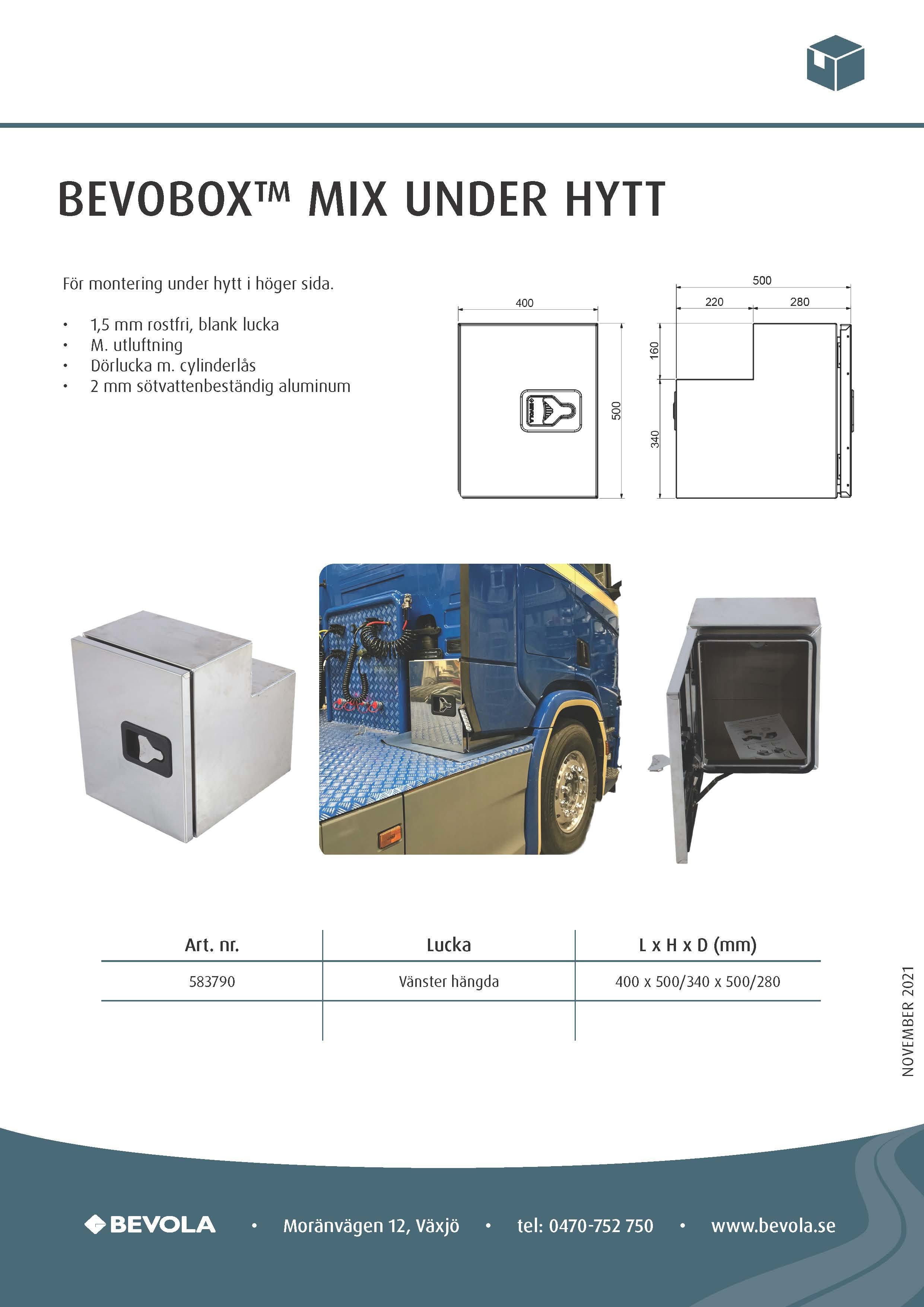 BevoBox&trade; under f&ouml;rarhytt