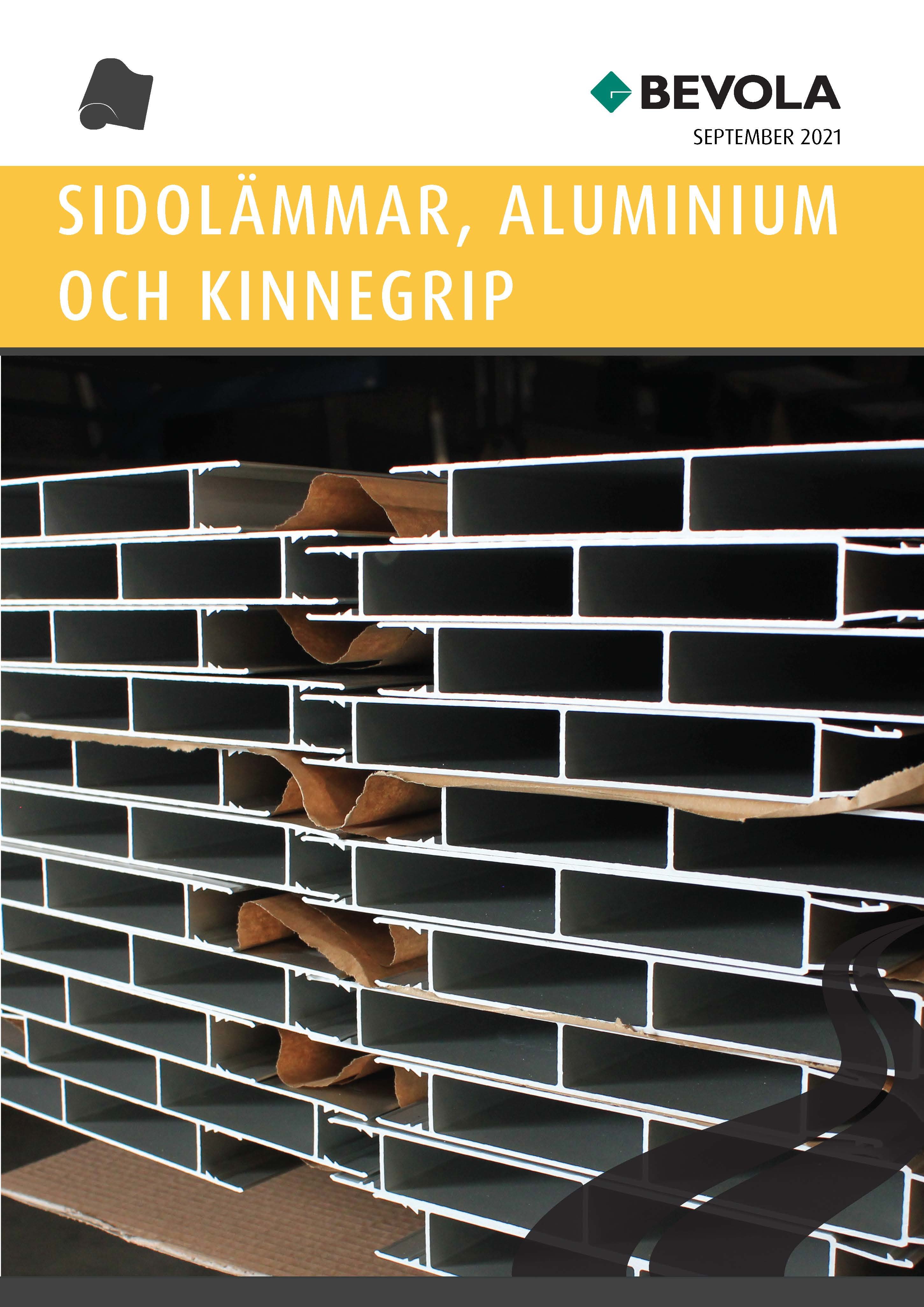 Sidel&auml;mmar, Aluminium & Kinnegrip